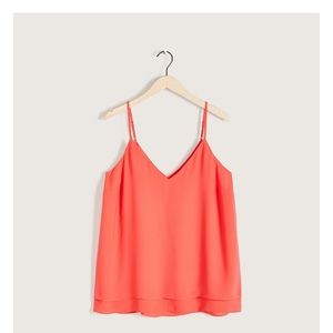 Additionelle silky crepe Tank/camisole